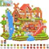 LionFuny 150PCS Magnetic Blocks,Magnetic Building Blocks,Magnet Blocks 3D Building Set for Kids Toddlers Boys,STEM Sensory Educational Stacking Christmas Toys Gifts for 3 4 5 6 7 8 9+ Year Old