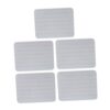 LIOOBO 5pcs Double Sided Dry Erase Whiteboard with Handwriting Lines and Blank Side, High Density Board, Easy Erase and Rewrite, Portable Small Board for Classroom and Teacher Use