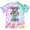 Liquid Blue Grateful Dead Carnival Bear Airbrush Dancing Bear,Multicolor,Large