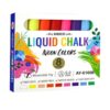 Liquid Chalk Markers, Chalkboard Pens, Create Bold Designs Reversible Tips