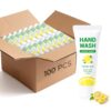 Liquid Hand Soap Bulk, Individually Wrapped Hand Wash 1 Fl Oz (Pack of 100)