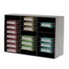 Literature Organizer, 24 Compartment Paper Sorter for Office Classroom