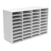 Literature Organizer, 36 Compartments Office Mailbox w/Adjustable Shelves