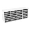 Literature Organizer 39.4in Adjustable Mail Sorter（24 Compartments）