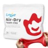 LitoJoy Red Air Dry Foam Clay 100g/3.5oz, Soft & Easy to Mold