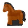 Little People Replacement Part for Fisher-Price Horse Stable Farm Animals Playset HCC64 - Replacement Brown Horse Figure