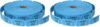 L LIKED 2000 Blue Raffle Tickets 1" x 2" Admit One Single Roll (Pack of 2)