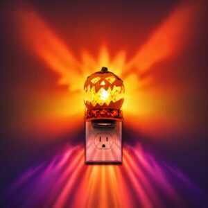 L LOHAS LED Halloween Night Light, Night Lights Plug into Wall,Light Sensor