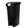 Lockable Step-On Household Trash Can, 12 Gallon XB87886
