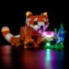 LocoLee Light kit for Lego Cute Animals: Red Panda 31394, LED Lighting Accessories for LEGO Creator 31394 for Display Collectors, Model Not Included Just Lights