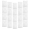 LOCZUK 40pcs Cold Lamination Sheets, PVC Transparent Protective Film