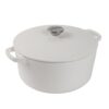 Lodge 5 Quart Cast Iron Elements Enamel Dutch Oven - Snow