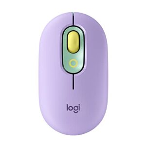 Logitech POP Mouse, Compact and Portable Wireless Mouse - Daydream Mint