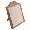 Log Vertical Ring Display Stand | Wooden Storage Tray For Rings And Earring