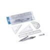 LONGFDX Alloy Compass Set with Ruler Scale in Package