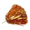 Lovecheer 12PCS Metallic Orange Pom Poms Cheerleading