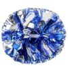 Lovecheer 2PCS Metallic Blue and Silver Pom Poms Cheerleading