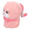Lovely Dog Manual Pencil Sharpener for Students with Spacious Tray