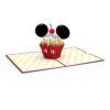 Lovepop Disney Mickey Mouse Birthday Cupcake Pop-Up Card with Envelope