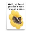 Lovesout Emu Bird Poster, Get Well Soon, 12x18