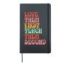 Love Them First Teach Teachers Appreciation Preschool Hardcover Journal, Black