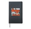 Love them Spoil them Bulldog - French Bulldog Hardcover Journal, Black