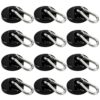 LOVIMAG Magnetic Hooks Carabiner with Swivel, 150LBS, 12 Pack