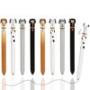 LSLSHY Cute Gel Pens 8Pcs Dog Pens 0.5mm Fine Point Black Ink Pens
