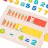 lstyty Montessori Wooden Addition Subtraction Math Board