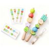 lstyty Montessori Wooden Fruit Skewer Beading Toy