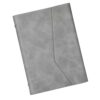 LUAONI 6 Rings PU Binder Notebook with 80 Sheets Magnetic Button Closure Card Holder Slots Travel Journal for Students Artists