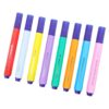 LUAONI 8Pcs Fluorescent Highlighters Smooth Glides Fluorescent Marker Pen For Book Annotation School Projects And Work Notes
