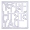 LUAONI Words Cutting Dies Metal Embossing Stencil Scrapbooking Template for Girls Paper Card Making Crafts Album
