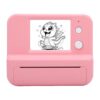 LUCKDANO AI Voice Sticker Printer, Mini Inkless Thermal Printer for Kids