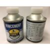 Lucky Heat Resistant Rim Cement with Brush, 3.5 oz (100 g)