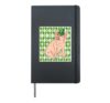 Lucky Irish Leprechaun Pig Lover for St. Patrick's Day Hardcover Journal, Black