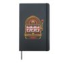 Lucky Sevens Slot Machine Jackpot Retro Hardcover Journal, Black
