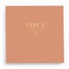 Lucy Darling Baby Memory Book – Teddy Bears' Picnic | Luxury Baby First Year Book & Photo Album | Gender Neutral Keepsake Journal for Milestones, Memories & Photos | Thoughtful Pregnancy Gift