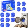 LULUWARM 12 PCS Pet Hair Remover for Laundry, Reusable Hair Catcher