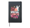 Lunch Lady Easter Egg-Stra Special Lunch Day Hardcover Journal, Black