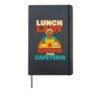 Lunch Lady First Day Of School Cafeteria Worker Gift Hardcover Journal, Black