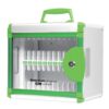 Luocute Cell Phone Locker 24 Slots with Wall Mount for Classroom (Green)