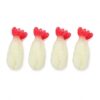LUOZZY 4pcs Artificial Sushi Model Set Realistic PVC Display Props