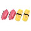LUOZZY 4pcs Large Artificial Sushi Model Kit Realistic PVC Food Display Prop