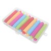 Lurrose 10pcs Colorful Plastic Chalk Holder Clip Dustproof
