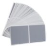 Lurrose 50pcs Silver Scratch Off Stickers for DIY Projects Self Adhesive Paper, Easy Peel and Excellent Coverage, for Coupon Codes and Lottery Scratch Cards