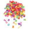 Lurrose 700PCS Acrylic Mini Alphabet Beads for Bracelet Making