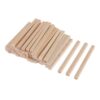 Luwecf 100 Pieces Wooden Block Carving Whittling Wooden Stick Unfinished Wood Blocks Modelling Wooden Stick Natural Wood, 55mm 50Pack