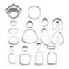 Luwecf 2X 21x Clay Jewelry Making Designer DIY Craft Ceramic Pottery