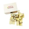 Luwecf 40pcs Wooden Cartoon Stamps Card Making Scrapbooking Painting DIY Crafts